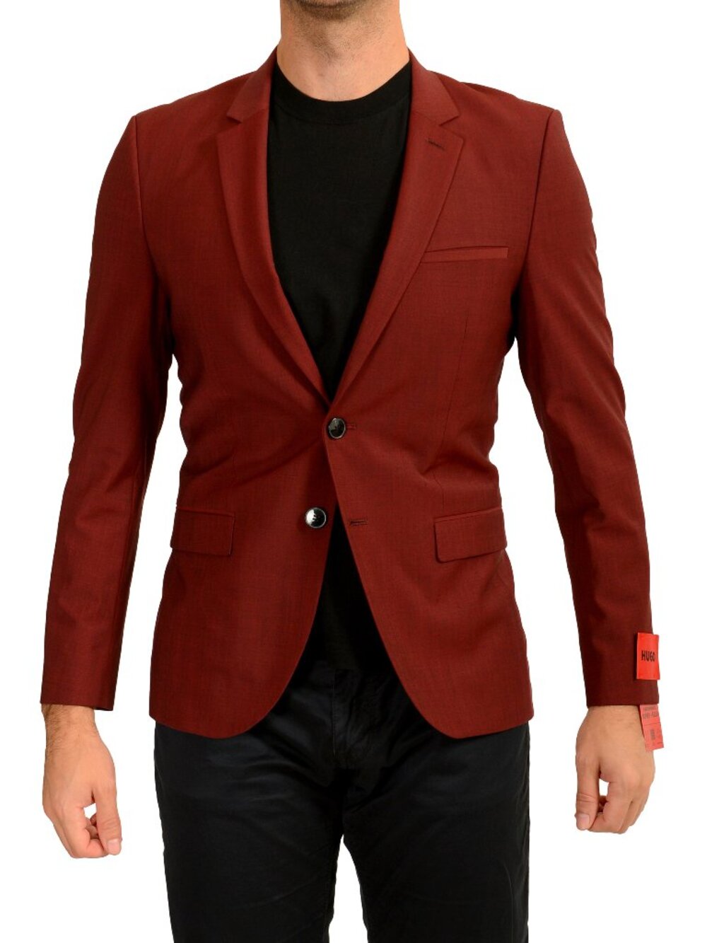 Hugo Boss Men's "Arti232X" Extra Slim Fit Wool Sport Coat Blazer US 38S IT 48S